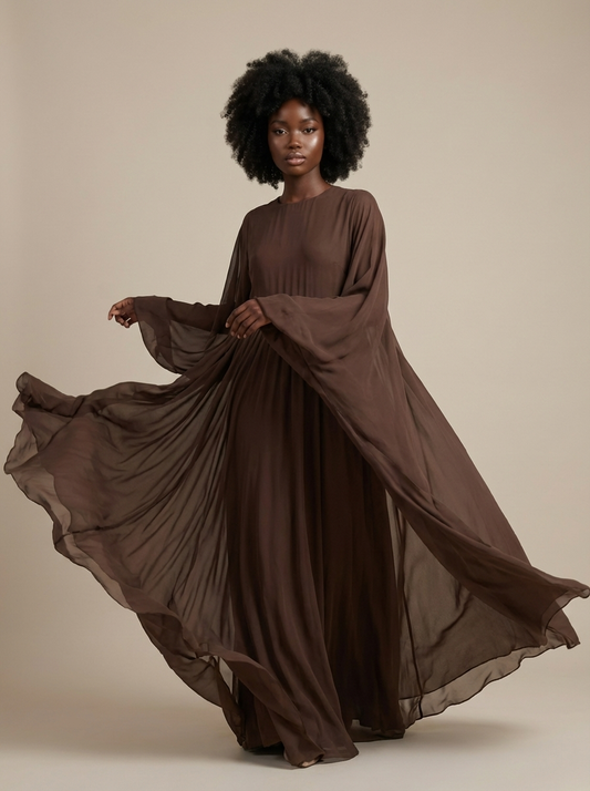 Robe KALI — Élégance Voilée