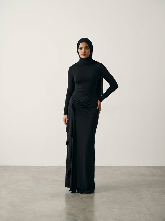 Robe HIBA — Drapé Signature
