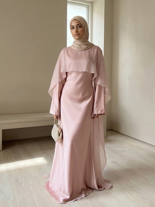 Robe LAYANA — Douceur Satinée